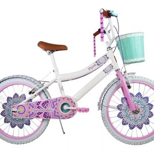 bicicleta monk mandala blanco