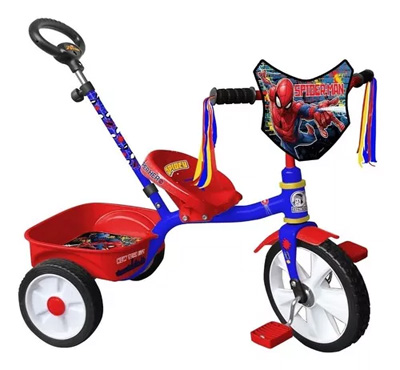triciclo spiderman