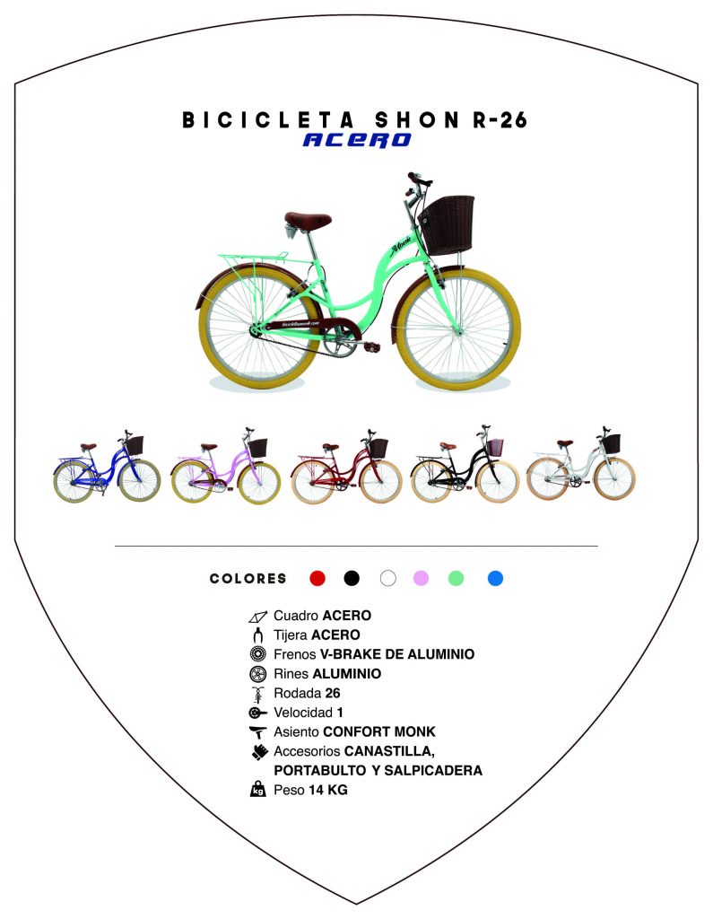 Bicicleta shon r26