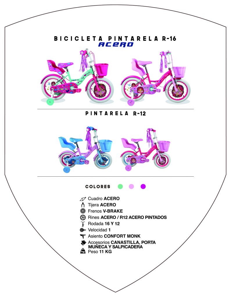 Bicicleta Pintarela R-16